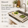 Miraveth™ FreshFold Over-Sink Prep & Drain Board