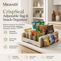 Miraveth™ CrispSeal Adjustable Bag & Snack Organizer