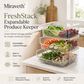 Miraveth™ FreshStack Expandable Produce Keeper
