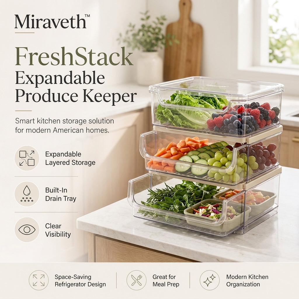 Miraveth™ FreshStack Expandable Produce Keeper